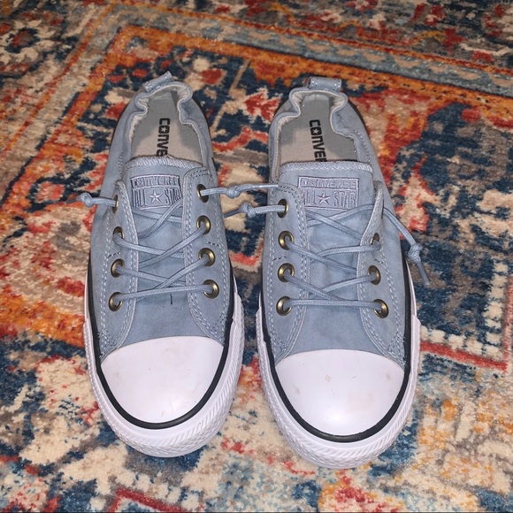 Converse Shoes - CONVERSE Slip-On Periwinkle Blue Sneakers 8